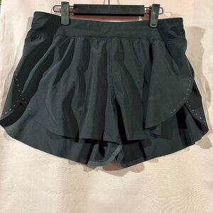 Lululemon black fast and free short